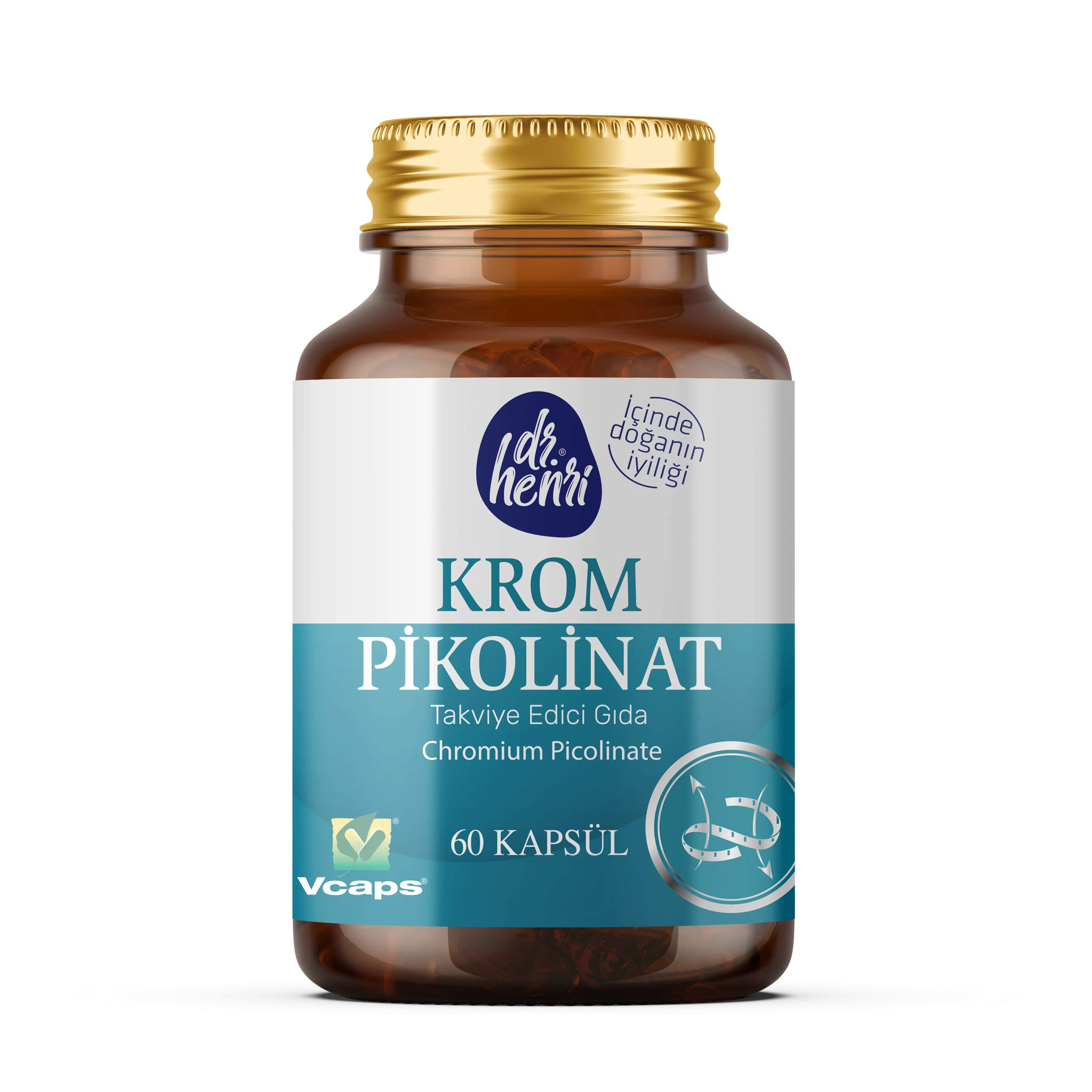 Dr. Henri Krom Pikolinat - 60 Kapsül
